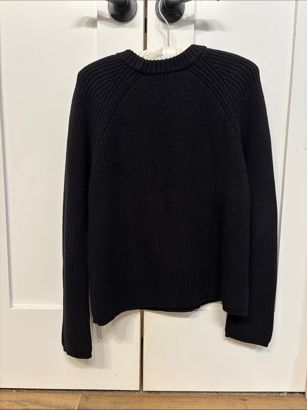 Jenni Kayne Black Fisherman Sweater - Picture 2 of 9